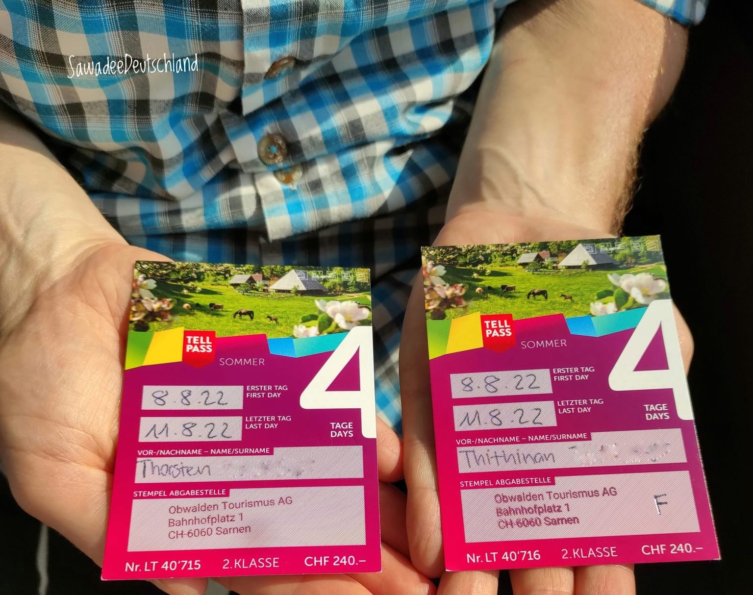 เที่ยวสวิสสุดคุ้ม!! Tell Pass และ Tell Pass 2 for 1 ขึ้นรถ ขึ้นเขาฟรี!!